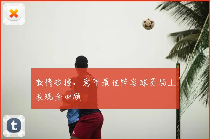 激情碰撞,意甲最佳阵容球员场上表现全回顾